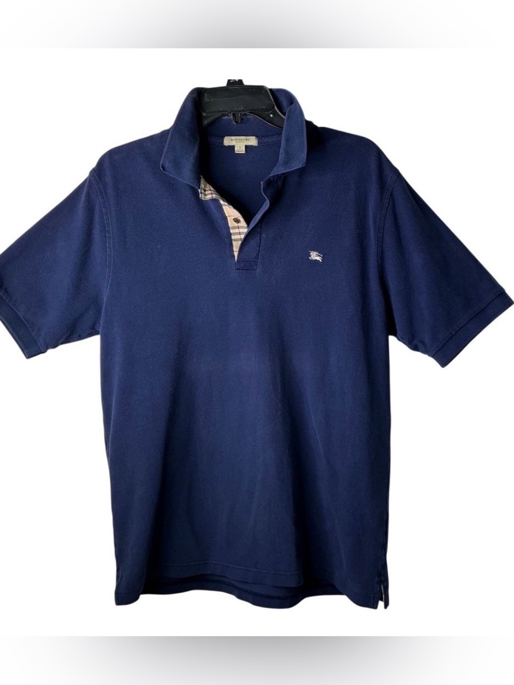 “Burberry London” Blue Polo Shirt Size: S